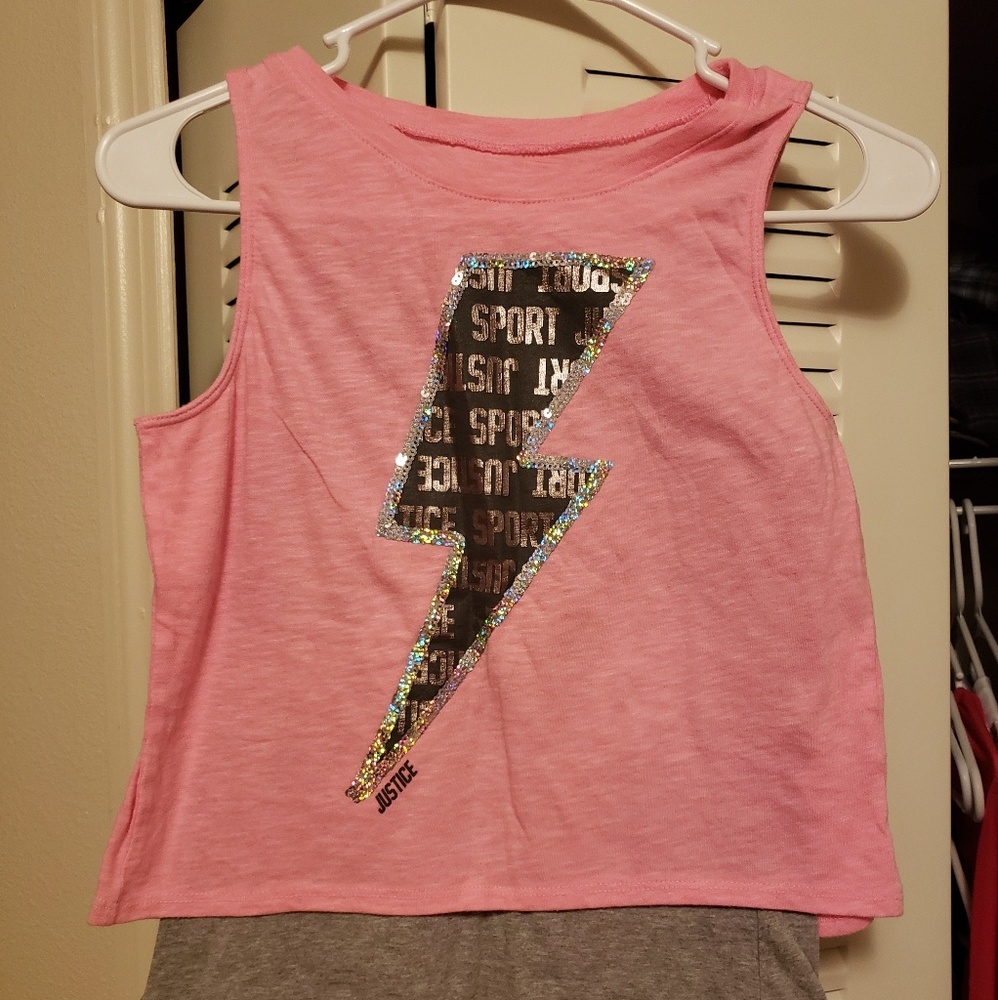 Justice activewear tank